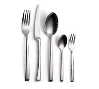 ECHTWERK EW-BS-0540 "Avelino" - Couverts pour jusqu'à 6 personnes, 30 pièces, acier inoxydable, Argent