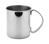 ECHTWERK Set de tasses Moscow Mule en acier inoxydable (4 pcs, 480 ml, argent)