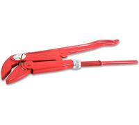 Eckrohrzange 45° rot lackiert 1"