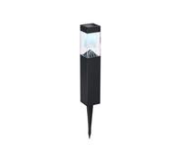 Eclairage de chemin Noir Acier inoxydable H52xl6.5xL6.5cm