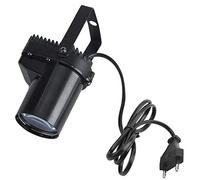 Éclairage de Scène, LED Lampe de Projection Blanche de LED 5W de la Lampe de Projection Pinspot avec Support Unique pour DJ Disco Dance Halls KTV, Projecteur à Effet pour Scène