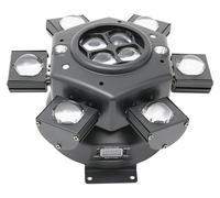 Éclairage de scène LED - Projecteurs à tête mobile - 150W - 100–240V - 6 bras - LED 4 couleurs - Compatible DMX, idéal pour les soirées, les bars, les clubs et les DJ