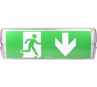 Éclairage de sécurité LED, panneau d'avertissement pour sortie/éclairage de secours