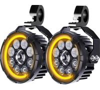 Éclairage de travail, durabilité LED, fonctionnalité multi-modes, DRL jaune haut/bas