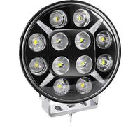 Éclairage de travail, forte luminosité, options de faisceau polyvalentes, lampe 1PC 9 pouces