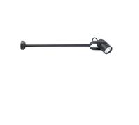 Éclairage d'écran LED SLOT-2 3000K IP65 Noir