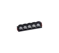 Spot linéaire encastré LED 20W 3000K noir MIDI Nowodvorski