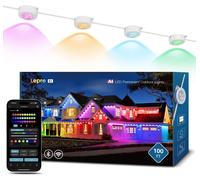 Éclairage extérieur permanent, 30 mètres, 60 LED RGBIC, indice de protection IP67, contrôle via application