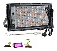 Eclairage horticole,100W Lampe De Culture à Spectre Complet Lampe LED pour plante à spectre complet LED Grow Light pour plantes d'i