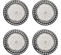 Éclairage LED industriel pour rayonnages en hauteur, économe en énergie, lumière blanche froide, lot de 4, 150 W