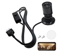 Éclairage LED Mini à Intensité Variable 5V USB - Spot Moderne pour Intérieur, Vitrine, Armoire Bijoux, Porche avec Câble de 2m - Lumière Blanche Positive 6000K, Installation Facile et Compacte