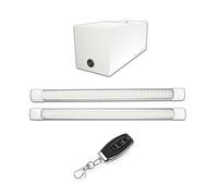 Éclairage led puissant sans fil sur batterie rechargeable pour Garage, Box sous sol, Cave sans électricité - Lampe lumière autonome puissante 2200 lm, Prêt à poser et Sans Travaux -Autonomie 3h30