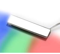 Éclairage LED RGB pour bords d'étagères en verre plateau en verre luminaire de vitrine, clip, choix : lot de 10