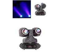 Éclairage - POWER - Double lyre Beam Wash 40W - RGBW 4-en-1 - 2 x12 LEDs 5050 - Mouvements rapides