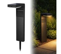 Éclairage solaire avec détecteur de mouvement, 215 lumens, lumière blanc chaud, indice de protection IP54