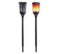 Éclairage solaire - EUROPALAMP - FLAME SOLAIRE - 96 LED - 35 Lumens - Détecteur crépusculaire