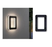 Eclairage solaire pour numéro de maison - PAULMANN - 79851 - LED intégrée - Noir - Métal