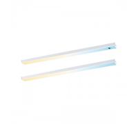 Éclairage sous-meubles LED Inline - Kit de 2 réglettes 4W - Longueur 35 cm PAULMANN