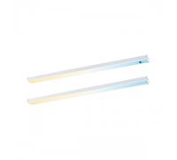 Éclairage sous-meubles LED Inline - Kit de 2 réglettes 4W - Longueur 55 cm PAULMANN