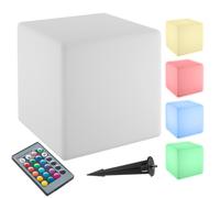 Lampe cube LUMINOUS CUBE avec ampoule LED et télécommande - L (43 x 43 x 43 cm)
