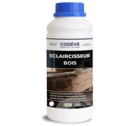 Eclaircisseur Bois - Codeve Bois - 1L - Intérieur/extérieur - Décolorer, Blanchir Ou éclaircir Un Bois, Escalier Ou Sol Trop Foncé.