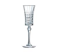 ECLAT L9742 6 flûtes à Champagne 15 cl-Lady Diamond, 0.15 liters, Transparent