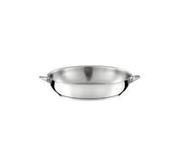 Cuisinox - Eclipse - Poêle tout inox 2 cm - Fond encapsulé - Compatible tous feux dont induction - Acier Inoxydable 18/1 - Finition miroir