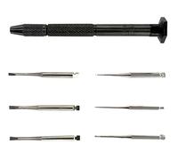 Eclipse Professional Tools 7772 Set de tournevis de poche pour bijoutier (1 tournevis + 6 lames interchangeables)