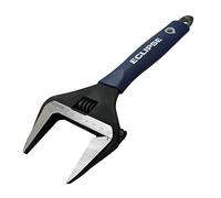 Eclipse Professional Tools ADJW12WJ Clé à molette de 12" avec mâchoires extra-larges de 60 mm (2 ¼"), Gris