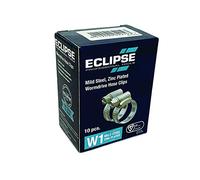 Eclipse Professional Tools ECW1-O W1 Boîte de 10 colliers de serrage à vis sans fin en acier doux 16-22 mm