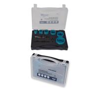 Eclipse Professional Tools EGPP-KL Kit de scies-cloches en acier HSS bimétallique à usage général de 9 pièces