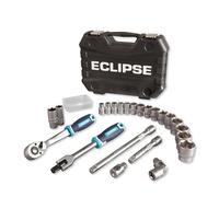 Eclipse Professional Tools ESS24PS Ensemble de 24 douilles carrées 1/2" (impériale)