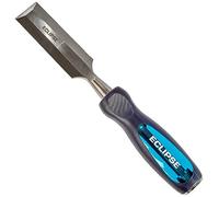 Eclipse Professional Tools TT-BEWC11/4E Ciseau à Bois 1 1/4 Pouce (31,75 mm), Soie Traversante, Biseau 25°, Lame Chrome Vanadium, Tête de Frappe en Acier, Poignée Antidérapante