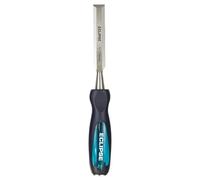Eclipse Professional Tools TT-BEWC3/4E Ciseau à Bois 3/4 Pouce (19,05 mm), Soie Traversante, Biseau 25°, Lame Chrome Vanadium, Tête de Frappe en Acier, Poignée Antidérapante