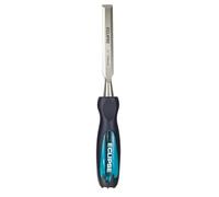 Eclipse Professional Tools TT-BEWC5/8E Ciseau à Bois 5/8 Pouce (15,88 mm), Soie Traversante, Biseau 25°, Lame Chrome Vanadium, Tête de Frappe en Acier, Poignée Antidérapante