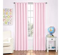 Eclipse Rideau occultant Thermaback en Microfibre (Un Panneau), Rose, 84 cm