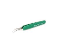 Eclipse TZ de 204 N Tweezer, ESD Safe, Soft Grip, fine tip Curved by Pro 'skit