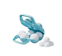 ECMQS Belle boule à neige SnowFight Pince de serrage simple H | Outil de fabrication de boules de neige de dessin animé, fabricant de boules d'eau en plein air, réunion de famille hiver