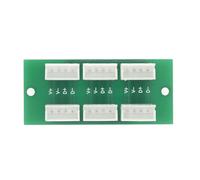 ECMQS Carte de distribution multiport sécurisée 4P 3Pin 2P, B | Extension enfichable 1 tour multiple CC 12 V 24 V 5 V alimentation intégrée pour appareils électroniques