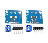 ECMQS GY-169 INA169 Lot de 2 modules de capteur de courant pour | Sortie analogique, large plage de tension, 2, 7 V à 60 V, applications de batterie, dans l'électronique et