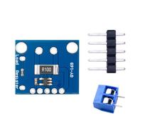 ECMQS GY-169 INA169 Module de capteur de courant pour connectivité | Sortie analogique, large plage de tension, 2, 7 V à 60 V, applications de batterie, dans l'électronique et