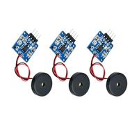 ECMQS Module de détecteur piézo de sensibilité 5 V, B | Circuit numérique pour alarme vibrante, contrôle expérimental, module de détection de frappe, électronique du fabricant