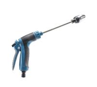 ECMQS Raccord rapide pour arroseur d'eau sous pression pour le jardin, bleu | Distributeur de savon en plastique pour lavage des animaux domestiques et arrosage des plantes, outil de tuyau d'eau haute