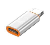 ECMQS Taille de l'adaptateur de chargeur, argenté