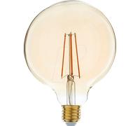 ECO-DIM 10042 - Lampe LED, E27, G125, 5 W, 400 lm, 2 200 K, intensité variable,