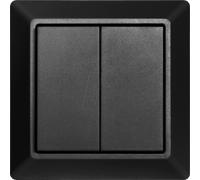 ECO-DIM 10043 - Interrupteur sans fil, ZigBee 3.0, noir