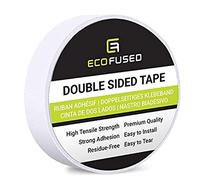 Eco-Fused Ruban adhésif Double Face de Haute qualité - Largeur: 20 mm - Longueur: 25 m - pour Les Arts et métiers, Bricolage et Bureau - Rapide et Facile à Utiliser sur Papier, Verre, Plastique, Bois