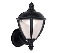 Applique extérieure Unite Lutec LED 9W 3000K IP44 noire