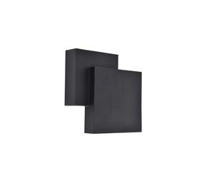 ECO-LIGHT Lutec LED Applique murale d'extérieur RIALTO noir 18W 200+700lm IP44 up & down
