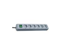 Brennenstuhl Multiprise Eco 6 prises 1,5 m avec interrupteur Gris